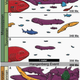 Small vertebrate were increasingly diverse in postextinction ecosystems (illustrations A & B are from Russia; C & D are from Scotland).